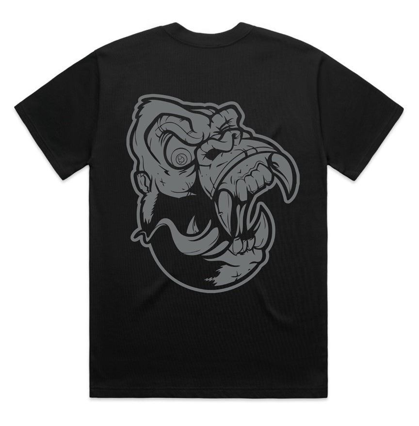 Monotone Gorilla Oversized